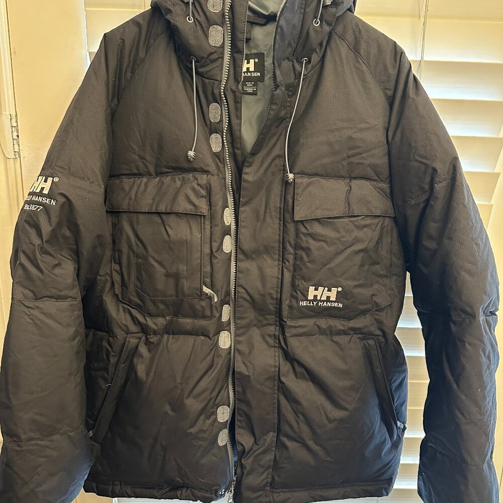 Helly Hansen Men's Ski Jacket Black Large Snow